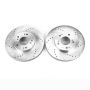 PowerStop JBR1122XPR PowerStop Evolution Performance Drilled, Slotted & Plated Brake Rotor Pair