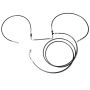 Chase Bays CB-E30-RLINES 82-91 BMW 3-Series E30 Front to Rear Brake Lines & Rear Hard Line Delete