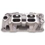 EDELBROCK EDE7525 SBC Dual Quad Air Gap Intake Manifold