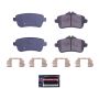 PowerStop Z23-1630 PowerStop - Z23 Daily Driver Carbon-Fiber Ceramic Brake Pads with Hardware Kit