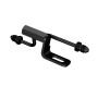 Goodridge PMCHD-021ZBK 07-11 Harley Davidson Softail Models Rear Brake Switch Holder - Black