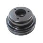 RACING POWER CO-PACKAGED RPCR8974B Ford 289 2 Groove Crank shaft Pulley Black