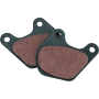 TwinPower 592355 Twin Power 80-83 FLT Organic Brake Pads Replaces H-D 4395-80 44209-82 44098-77 4432-79 Front