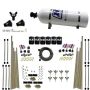Nitrous Express 80020-15 8-CYL TRIPLE-D DRY DIRECT PORT, 3 STAGE DRY, 6 SOLENOIDS W/ 15LB BOTTLE