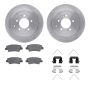 Dynamic Friction 6512-03405 Rotor Kit