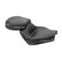 Mustang Motorcycle 75850 Mustang 04 Suzuki VZ1600 Marauder, 04-05 Boulevard M95 Sport Touring 2PC Seat w/Studs - Black