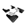 Rally Armor MF61-UR-BLK/WH Black Mud Flap/White Logo