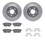 Dynamic Friction 7512-54190 Rotor Kit