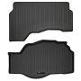 Husky Liners 2013-2016 Ford Fusion S Hybrid /SE Hybrid WeatherBeater Black Trunk Liner
