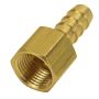 Derale 98105 Straight Hose Barb Fitting, 3/8