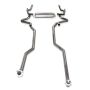 Stainless Works CA7213S Chevy Camaro 1970-81 Exhaust Transversed Stainless
