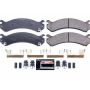 PowerStop Z23-784 PowerStop - Z23 Daily Driver Carbon-Fiber Ceramic Brake Pads with Hardware Kit