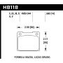 Hawk Performance HB118U.560 DTC-70 Disc Brake Pad