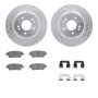Dynamic Friction 7512-03081 Rotor Kit