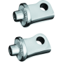 Kuryakyn 8884 Splined Peg Adapter Chrome