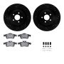 Dynamic Friction 8612-20011 Rotor Kit
