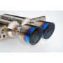 Invidia HS17CHB7GM2ST 2017+ Honda Civic Hatchback Sport/Sport Touring Gemini Titanium Tip Cat-back Exhaust