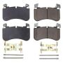 PowerStop 17-2184 PowerStop - Z17 Low-Dust Ceramic Brake Pads with Hardware