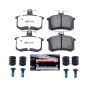 PowerStop Z26-228 PowerStop - Z26 Performance Carbon-Fiber Ceramic Brake Pads with Hardware Kit