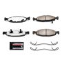 PowerStop Z36-790 PowerStop - Z36 Truck and SUV Carbon-Fiber Ceramic Brake Pads with Hardware Kit