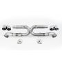 AWE Tuning 3015-32044 991 Carrera Performance Exhaust - Chrome Silver Tips