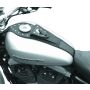 Mustang Motorcycle 93311 Mustang 00-17 Harley Softail with Square Dash Tank Bib w/Studs- Black