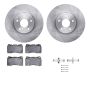 Dynamic Friction 6512-58109 Rotor Kit