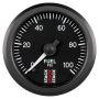 AutoMeter ST3306 Stack 52mm 0-100 PSI 1/8in NPTF Male Pro Stepper Motor Fuel Pressure Gauge - Black