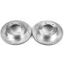 PowerStop JBR791XPR PowerStop Evolution Performance Drilled, Slotted & Plated Brake Rotor Pair