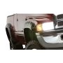 Bushwacker 19-20 GMC Sierra 1500 Pocket Style Flares 4pc - White Frost Tricoat