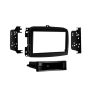 Metra 99-6521B Single/Double DIN Stereo Dash Kit for 2014 and Fiat 500L (Black)