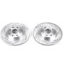 PowerStop JBR936XPR PowerStop Evolution Performance Drilled, Slotted & Plated Brake Rotor Pair