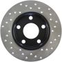 Stoptech 128.33047R 96-01 Audi A4 Quattro / 12/98-05 VW Passat Right Rear Drilled Rotor