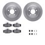 Dynamic Friction 6512-27179 Rotor Kit