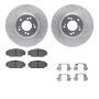 Dynamic Friction 7612-59002 Rotor Kit