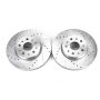 PowerStop AR82183XPR PowerStop Evolution Performance Drilled, Slotted & Plated Brake Rotor Pair