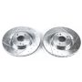 PowerStop EBR682XPR PowerStop Evolution Performance Drilled, Slotted & Plated Brake Rotor Pair