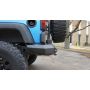 Road Armor 508R0B-TC 07-17 Jeep Wrangler JK Stealth Rear Non-Winch Bumper w/Tire Carrier - Tex Blk