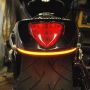 New Rage Cycles 109-REAR-TL-A-L 06+ Suzuki M109R Rear Turn Signals w/Load EQ - Amber