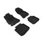 3D Maxpider 15-19 Subaru Legacy/ Outback Elegant 1st 2nd Row - Floor Mat Set (Black)