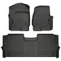 HUSKY LINERS HSK94061 Front & 2nd Seat Floor L iners Weatherbeater