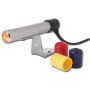 AutoMeter 5329 SHIFT LIGHT, AMBER LED, PEDESTAL, CHROME, QUICK-LITE