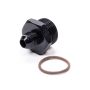 FRAGOLA FRG495116-BL #8 x 1-5/16-12 (#16) Radius O-Ring Fitting Bk
