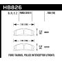 Hawk Performance HB826Z.708 Performance Ceramic Disc Brake Pad