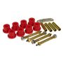 Prothane 1-1017 87-96 Jeep YJ Front & Rear Main Spring Eye Bushings - Red
