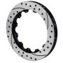 Wilwood 160-13362-BK Rotor-SRP48 SPC-37-RH-BLK-Drill 13.00 x 1.10 - 12 on 7.00in
