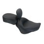 Mustang Motorcycle 79824 Mustang 10-18 Triumph Thunderbird, Storm Touring 2PC Seat w/Driver Backrest - Black