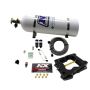 Nitrous Express 40080-15 Q-JET/HOLLEY SPREAD BORE HITMAN (100-150-200HP) WITH 15LB BOTTLE