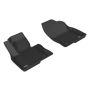 3D MAXpider 2016-2019 Mazda CX-9 Kagu 1st Row Floormat - Black