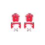 PowerStop S2574 Red Powder Coated Calipers